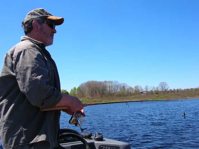 Fishing on Round Pond